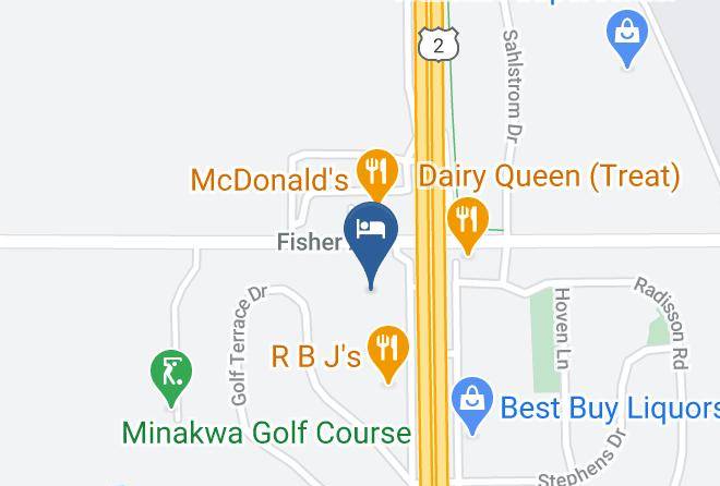 Polk - Golf Terrace Motel Maps