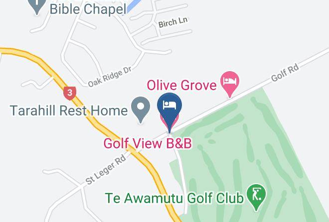 Golf View B&b Map