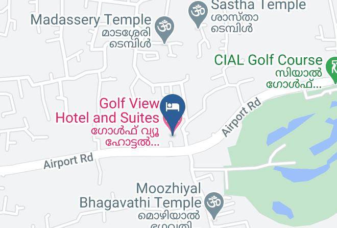 Alwaye - Golf View Hotel And Suites Maps