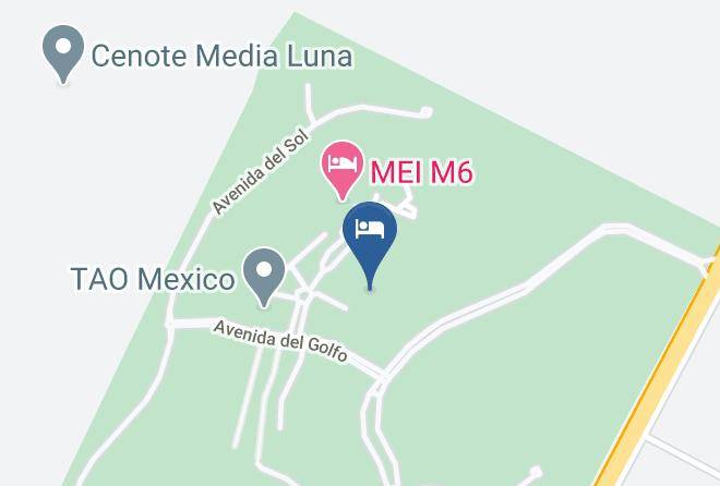 Tulum - Golf View Luxury Condo With Private Pool Maps