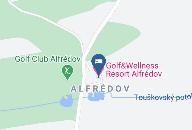 Golf&wellness Resort Alfredov Map