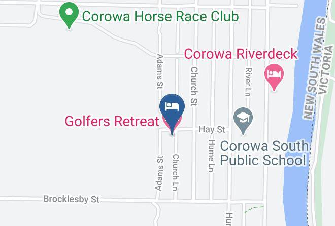 Federation - Golfers Retreat Motel Maps