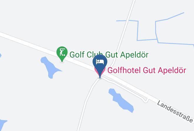 Golfhotel Gut Apeldor Map