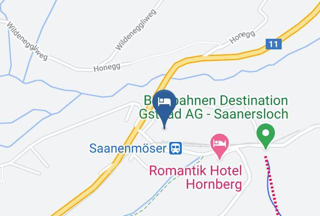 Golfhotel Les Hauts De Gstaad Map