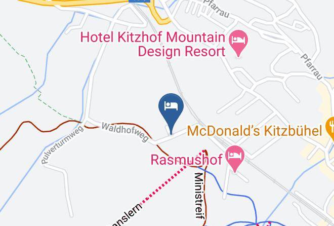 Kitzbuhel - Golfhotel Rasmushof Maps