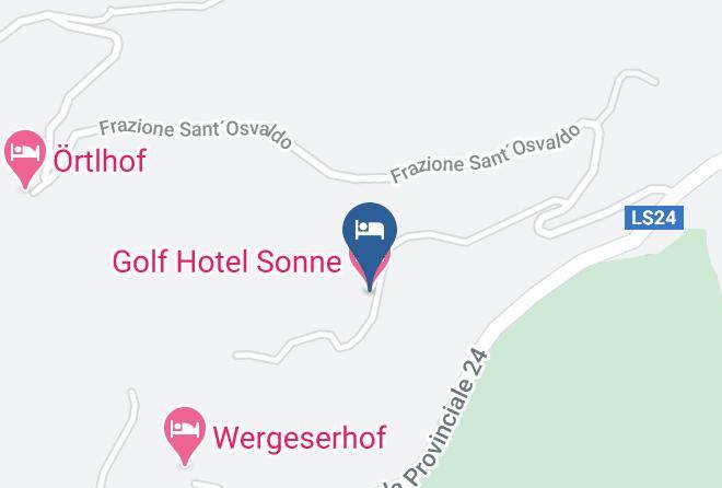 Bolzano - Golf Hotel Sonne Maps