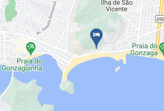 Sao Vicente - Golfinho Hotel Maps