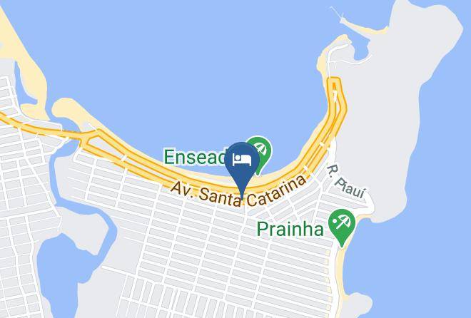 Sao Francisco Do Sul - Golfinho's Pousada Maps