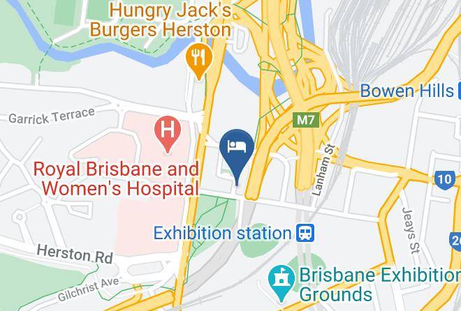 Brisbane - Golivehotels Maps
