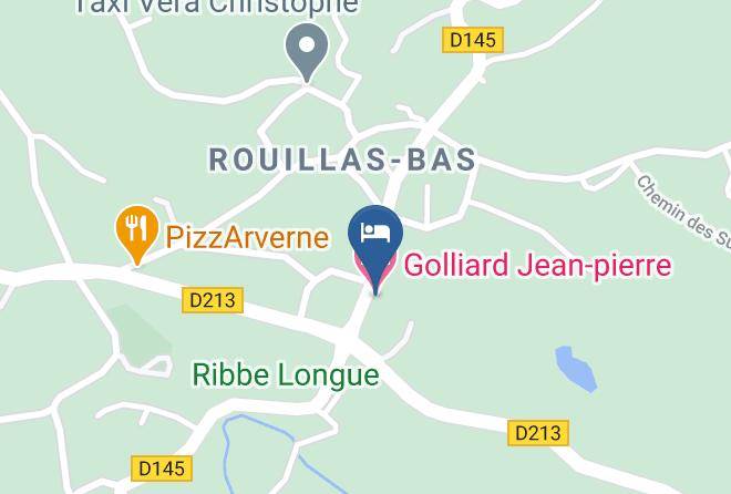 Puy De Dome - Golliard Jean Pierre Maps