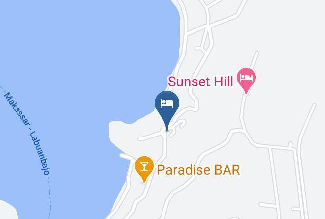 Manggarai Barat - Golo Hilltop Hotel Maps