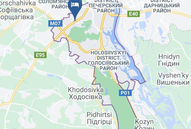 Kyiv - Goloseevskiy Otely Pao Maps