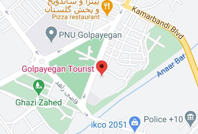 Isfahan - Golpayegan Tourist Hotel Maps