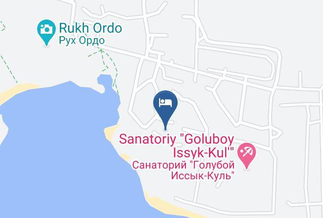 Ysyk Kol Region - Goluboi Issyk Kul Maps
