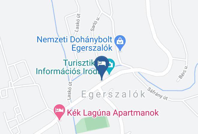 Egerszalok - Golyafeszek Vendeghaz Maps
