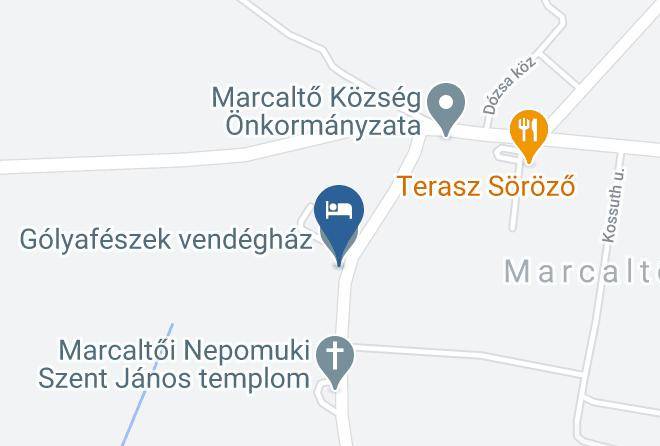 Marcaltr - Golyafeszek Vendeghaz Maps