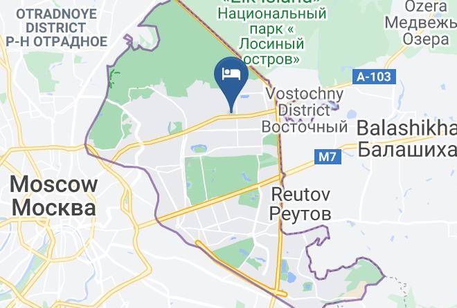 Moscow - Golyanovo For Guests Maps