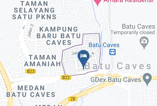 Gombak - Gombak Star Hotel Maps