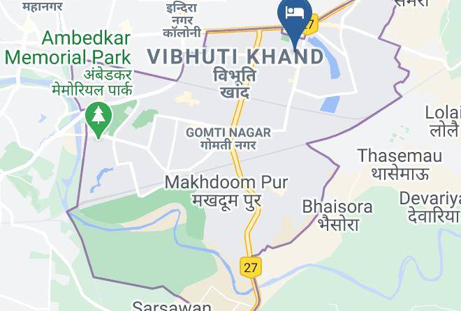 Lucknow - Gomti Nagar Bungalow Maps