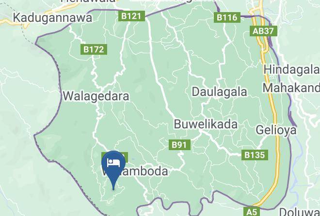 Kandy - Gonadika Holiday Bungalow Maps