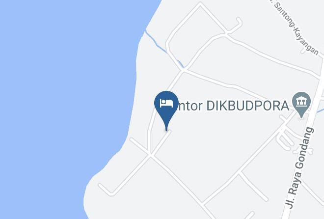 North Lombok Regency - Gondang Beach Hotel Maps