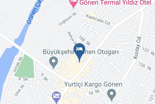Gonen - Gonen Kaplica Oteli Maps