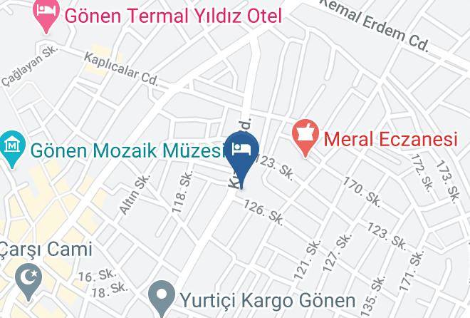 Gonen Ogretmenevi Ve Aksam Sanat Okulu Map