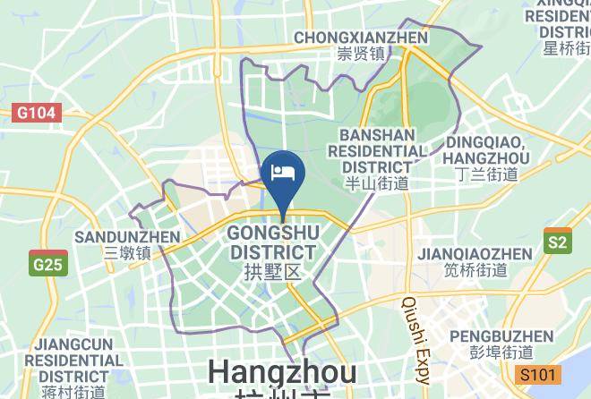 Hangzhou - Gongbei Palace Hotel Maps