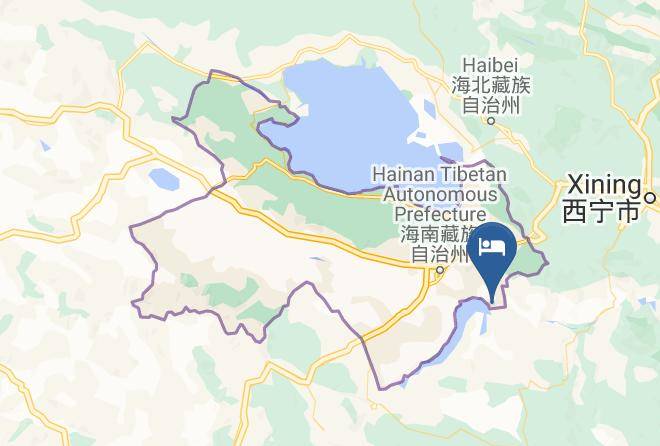 Hainan Zangzu Aut Prefecture - Gonghe Longyangxia Holiday Hotel Maps