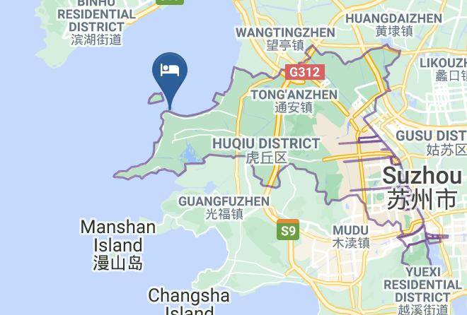 Suzhou - Gongshan Island Hotel Maps