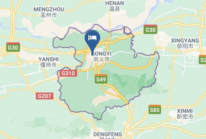 Zhengzhou - Gongyi Hotel Maps