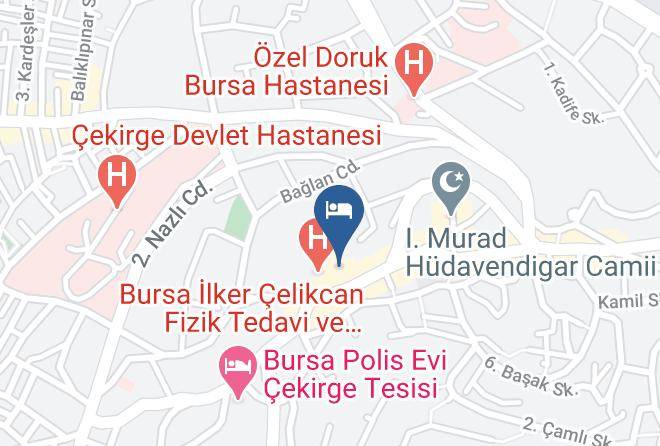 Hotel Gonluferah Map