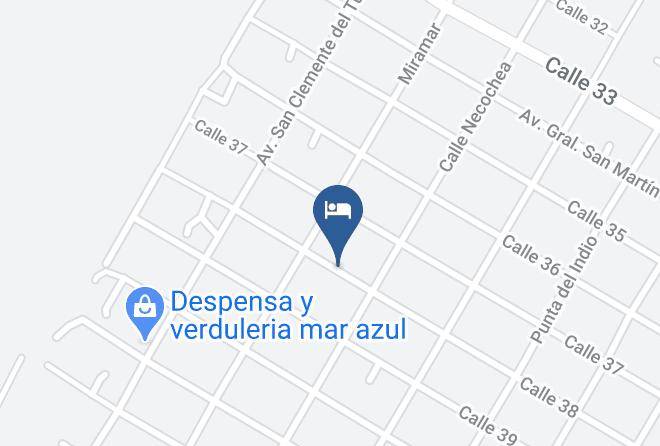 Villa Gesell - Gonmar Duplex Maps