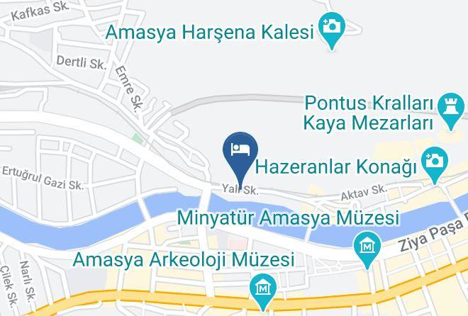 Amasya Hatuniye - Gonul Sefasi Butik Otel & Restaurant Maps