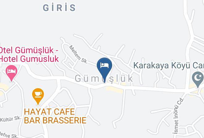 Bodrum - Gonulcelen Pansiyon Maps