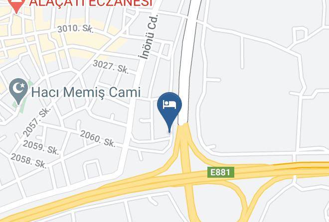 Cesme - Gonulhan Hotel Maps