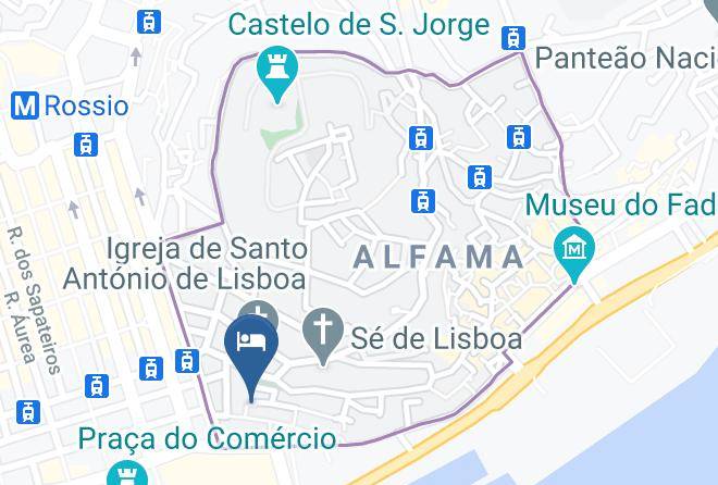 Lisbon - Gonzalo's Guest 2br Downtown Historic Flats Iv Maps