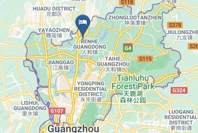 Guangzhou - Good East Hotel Maps