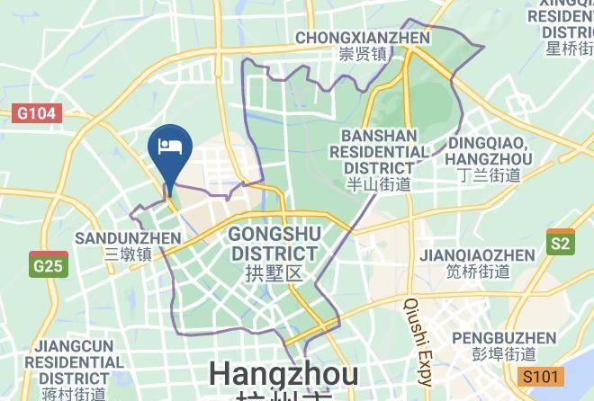Hangzhou - Good Fortune Ssaw Boutique Hotel Maps