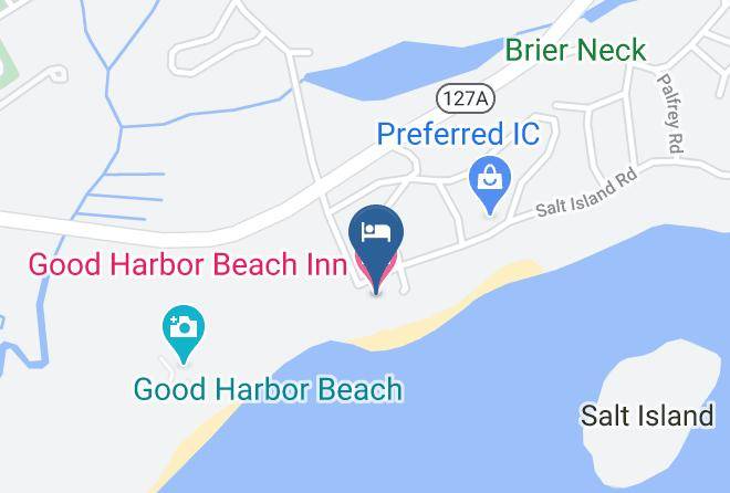 Good Harbor Beach Inn Map