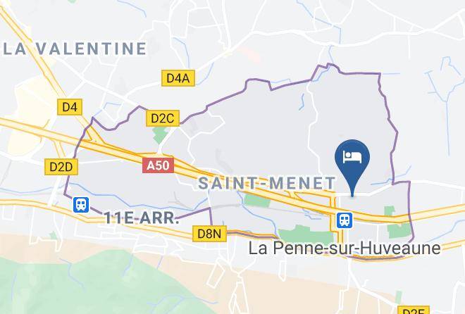 Bouches Du Rhone - Good Hotel Marseille Aubagne Maps