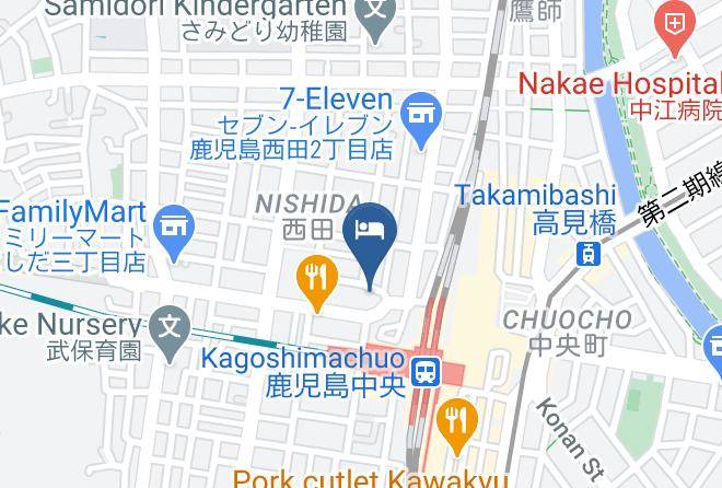 Kagoshima City - Good Inn Kagoshima Maps