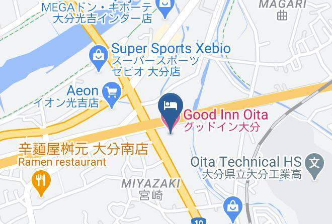 Oita City - Good Inn Oita Maps