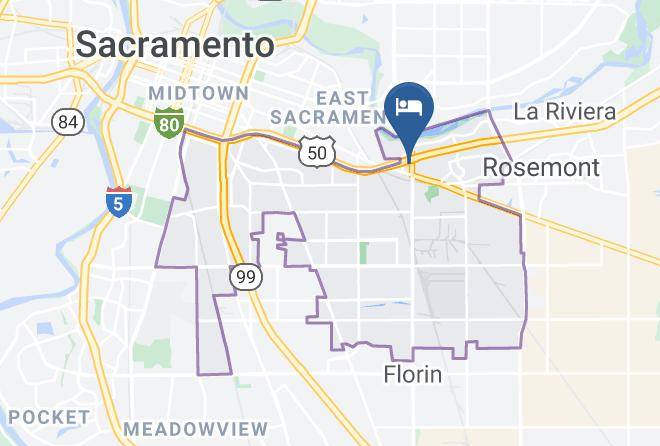 Sacramento - Good Nite Inn Sacramento Maps