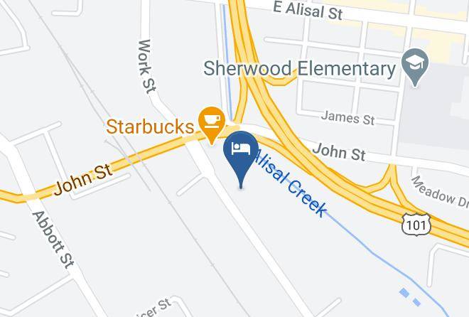 Monterey - Good Nite Inn Salinas Monterey Maps