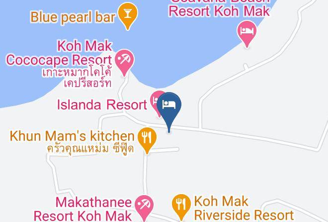 Amphoe Ko Kut - Good Time Sports Resort Koh Mak Maps
