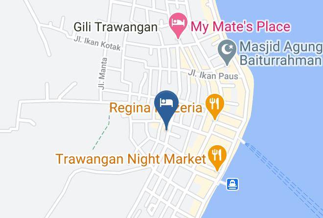 North Lombok Regency - Good Vibes Bungalows Maps