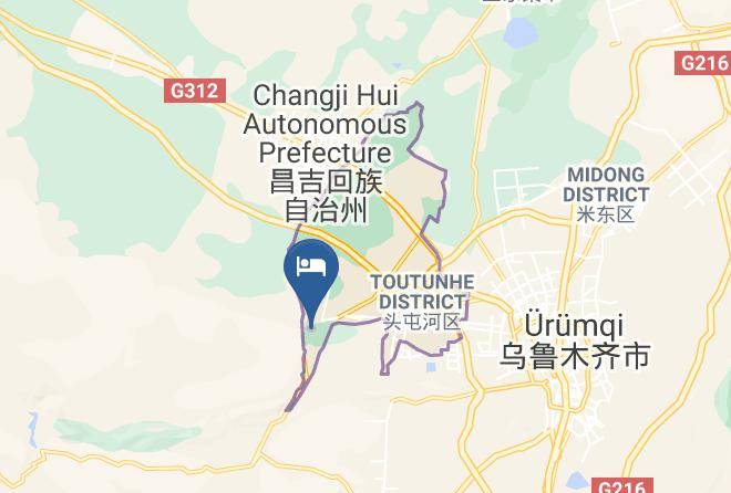 Urumqi - Good West Hotel Maps