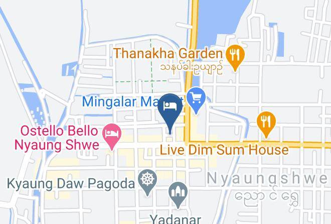 Taunggyi - Good Will Hotel Maps