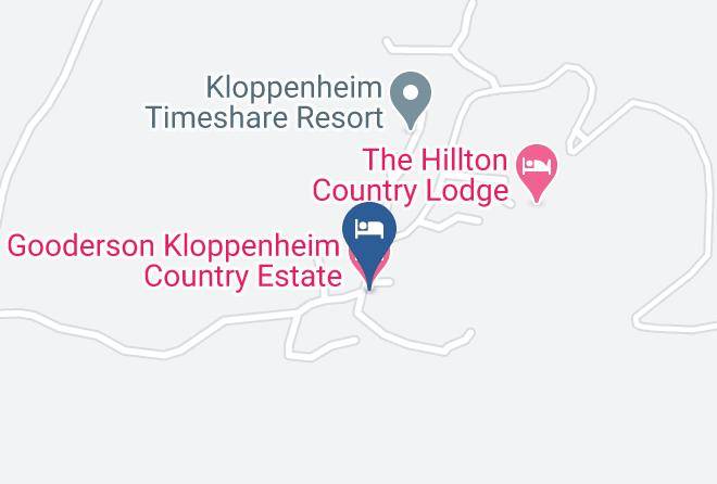 Gooderson Kloppenheim Country Estate Hotel Map